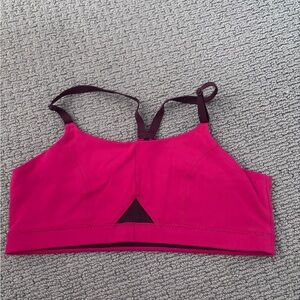 Athleta Magenta Sports Bra